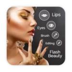 flash beauty android application logo